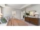Main bedroom with dresser and en-suite bathroom at 133 Fair Meadow Ct., Loris, SC 29569