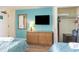 Bedroom with two twin beds, dresser, and closet at 1501 S Ocean Blvd. # 936, Myrtle Beach, SC 29577