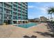 Refreshing outdoor pool with lounge chairs at 1501 S Ocean Blvd. # 936, Myrtle Beach, SC 29577