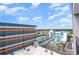 View of resort amenities and surrounding area from above at 1501 S Ocean Blvd. # 936, Myrtle Beach, SC 29577