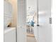 Stackable washer and dryer in a compact laundry room at 206 60Th Ave. N # 203, North Myrtle Beach, SC 29582