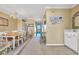 View down hallway showing access to balcony and other rooms at 206 60Th Ave. N # 203, North Myrtle Beach, SC 29582