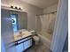 Clean bathroom with a bathtub, shower, and vanity at 2273 Huntingdon Dr. # J, Surfside Beach, SC 29575