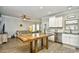 Modern kitchen with island and stainless steel appliances at 6001 South Kings Hwy., Myrtle Beach, SC 29575