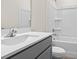Bathroom with vanity, bathtub, and toilet at 3047 Deerberry Place, Longs, SC 29568