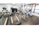 Fitness center with treadmills, bikes, and weight equipment at 9550 Shore Dr. # 925, Myrtle Beach, SC 29572