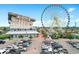 Parking lot view with attractions such as the Ferris wheel at 1501 S Ocean Blvd. # 938, Myrtle Beach, SC 29577