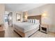 Bedroom with a king-size bed and en-suite bathroom at 1501 S Ocean Blvd. # 938, Myrtle Beach, SC 29577