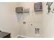 Laundry room with wire shelving and built-in cabinets at 1151 Flintshire Dr., Myrtle Beach, SC 29579