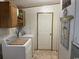 Laundry room with washer, dryer, and additional storage at 12727 Ocean Highway, Pawleys Island, SC 29585
