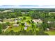 Aerial view of property showcasing its setting and neighborhood at 129 Meadowview Rd., Marion, SC 29571