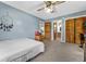 Bright bedroom with a view of the bathroom and walk-in closet at 129 Meadowview Rd., Marion, SC 29571