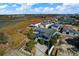 Aerial view of a house near the marsh at 410 N 28Th Ave. N, North Myrtle Beach, SC 29582