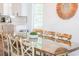 Dining area with glass-top table and rustic-style chairs at 104 Tidal Creek Dr., Murrells Inlet, SC 29576