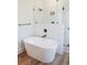 Bathroom with a large soaking tub and walk-in shower at 116 Tidal Creek Dr., Murrells Inlet, SC 29576