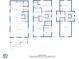 Three-story floor plan totaling 1979 square feet at 116 Tidal Creek Dr., Murrells Inlet, SC 29576