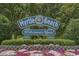 Myrtle Beach welcome sign with flowers at 2207 S Ocean Blvd. # 1101, Myrtle Beach, SC 29577