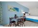 Small dining area with table and chairs at 2207 S Ocean Blvd. # 1521, Myrtle Beach, SC 29577