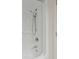 Shower with handheld shower head at 2207 S Ocean Blvd. # 1521, Myrtle Beach, SC 29577