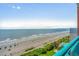 Stunning ocean view from a beachfront property at 2207 S Ocean Blvd. # 921, Myrtle Beach, SC 29577