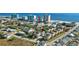 Aerial view of beachfront property located near ocean at 920 N Waccamaw Dr. # 2106, Garden City Beach, SC 29576