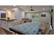 Open dining area with table and chairs, connected to the kitchen and living room at 2405 Bert Dr., North Myrtle Beach, SC 29582