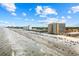 Aerial view of oceanfront property and beach at 9550 Shore Dr. # 224, Myrtle Beach, SC 29572