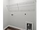 Laundry room with wire shelving and vinyl plank flooring at 137 Six Mile Creek Dr., Georgetown, SC 29440