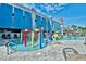 splash pad with colorful play features at 2311 S Ocean Blvd. # 341, Myrtle Beach, SC 29577