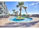 Serene kidney-shaped pool, perfect for relaxation at 2311 S Ocean Blvd. # 341, Myrtle Beach, SC 29577