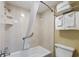 Clean bathroom with shower/tub and updated fixtures at 2311 S Ocean Blvd. # 341, Myrtle Beach, SC 29577