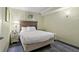 Simple bedroom with a full-size bed and minimal furniture at 2311 S Ocean Blvd. # 341, Myrtle Beach, SC 29577