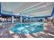 Relax in this large indoor pool with comfortable seating areas at 2311 S Ocean Blvd. # 341, Myrtle Beach, SC 29577