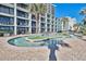 Enjoy this winding pool great for relaxation at 2311 S Ocean Blvd. # 341, Myrtle Beach, SC 29577