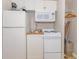 Compact kitchen with full-sized appliances at 2207 S Ocean Blvd. # 414, Myrtle Beach, SC 29577