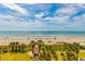 Panoramic ocean view from balcony at 2207 S Ocean Blvd. # 414, Myrtle Beach, SC 29577