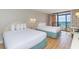 Two double beds and ocean view from the room at 2207 S Ocean Blvd. # 414, Myrtle Beach, SC 29577