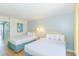 Two double beds and ocean view from bedroom at 2207 S Ocean Blvd. # 1401, Myrtle Beach, SC 29577