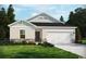 Craftsman style home with two-car garage and landscaping at 4133 Bayhill St., Myrtle Beach, SC 29579