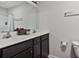 Bathroom with double vanity and shower/tub combo at 247 Rolling Oak Dr., Georgetown, SC 29440