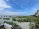Oceanfront view with beach chairs and umbrellas at 5308 N Ocean Blvd. # 1804, Myrtle Beach, SC 29577