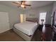 Comfortable bedroom with king-size bed and plenty of closet space at 5226 Highway 17 Business, Murrells Inlet, SC 29576