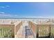 Convenient beach access walkway at 1501 S Ocean Blvd. # 1540, Myrtle Beach, SC 29577