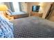 Bedroom with two double beds and ocean view at 1501 S Ocean Blvd. # 1540, Myrtle Beach, SC 29577