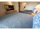 Bedroom with two beds and TV at 1501 S Ocean Blvd. # 1540, Myrtle Beach, SC 29577