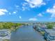 Stunning aerial view of waterfront homes and community at 6001- Mh12B S Kings Hwy., Myrtle Beach, SC 29575