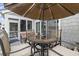 Outdoor patio with seating for enjoying the view at 4396 Baldwin Ave. # 109, Little River, SC 29566
