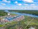 Aerial view of waterfront community with marina and boat slips at 4396 Baldwin Ave. # 109, Little River, SC 29566