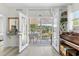 Private patio with outdoor seating, perfect for relaxing and entertaining at 242 Sun Colony Blvd. # 101, Longs, SC 29568