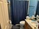 Clean bathroom with a shower/tub combo and double vanity at 1025 Carolina Rd. # R-1, Conway, SC 29526